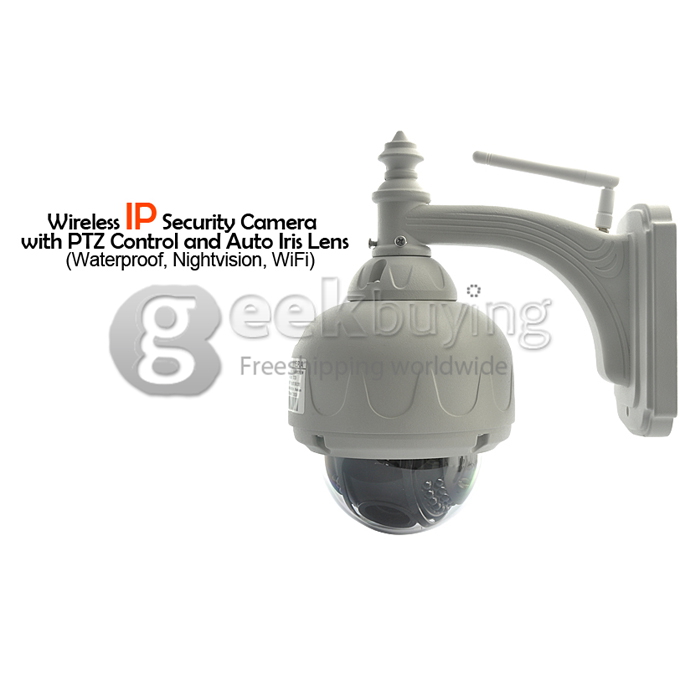 Wanscam AJ-COWA-C0D8 IP68 PTZ VGA (640x480), QVGA (320x240) Control M-JPEG Waterproof Standard Wireless IP Security Camera DVR With Night Vision & WiFi 