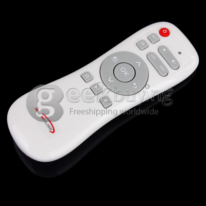 EA-01 2.4G Wireless Air Mouse Mini Remote Controller for PC TV BOX White (2005)