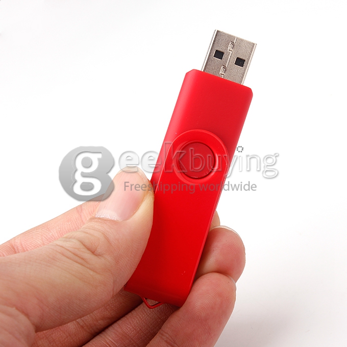 OTG External Storage Micro USB 2.0 Drive Memory Stick For Smart Phone/Tablet Pc 4G - Red