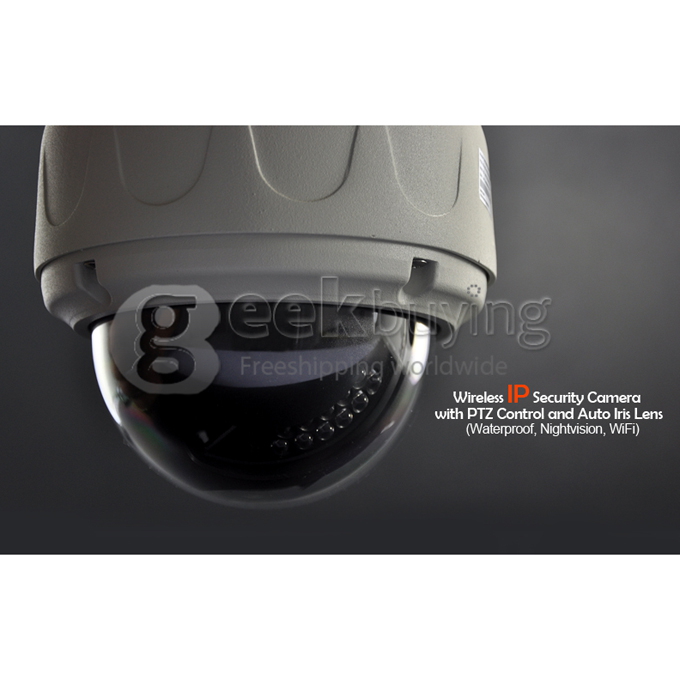 Wanscam AJ-COWA-C0D8 IP68 PTZ VGA (640x480), QVGA (320x240) Control M-JPEG Waterproof Standard Wireless IP Security Camera DVR With Night Vision & WiFi 