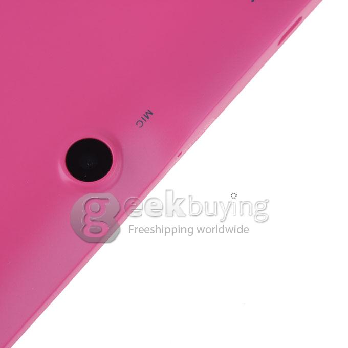Q88pro Allwinner A23 Dual Core 7 Inch Android 4.2  OS Tablet PC 512MB RAM 4GB ROM Capacitive Touch Screen 800*480 - Pink
