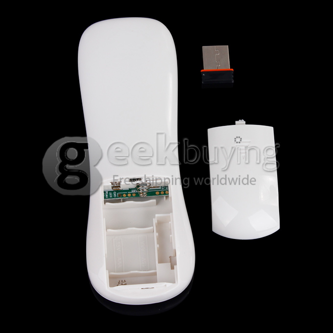 EA-01 2.4G Wireless Air Mouse Mini Remote Controller for PC TV BOX White (2005)