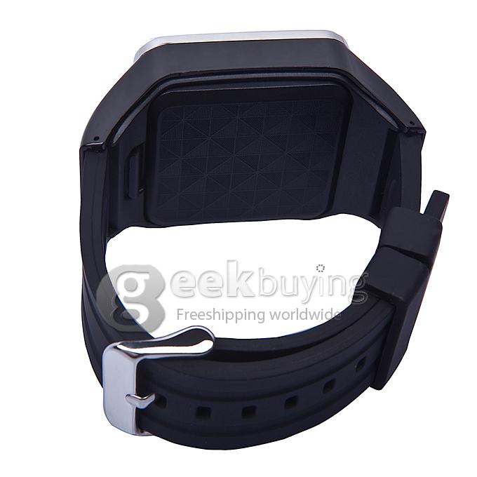 S2 1.54 Inch Touch Screen Watch Phone Smart Watches for Android IOS Sync Phonebook,Call,SMS,Anti Lost - Black