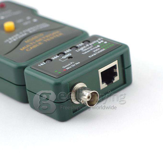 MASTECH MS6810 Multi Network Cable Tester Meter RJ45 BNC Tests
