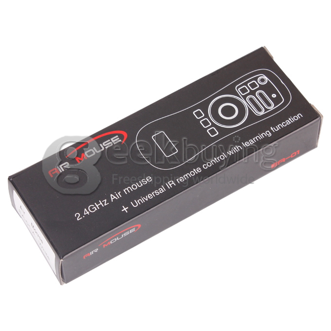 EA-01 2.4G Wireless Air Mouse Mini Remote Controller for PC TV BOX White (2005)