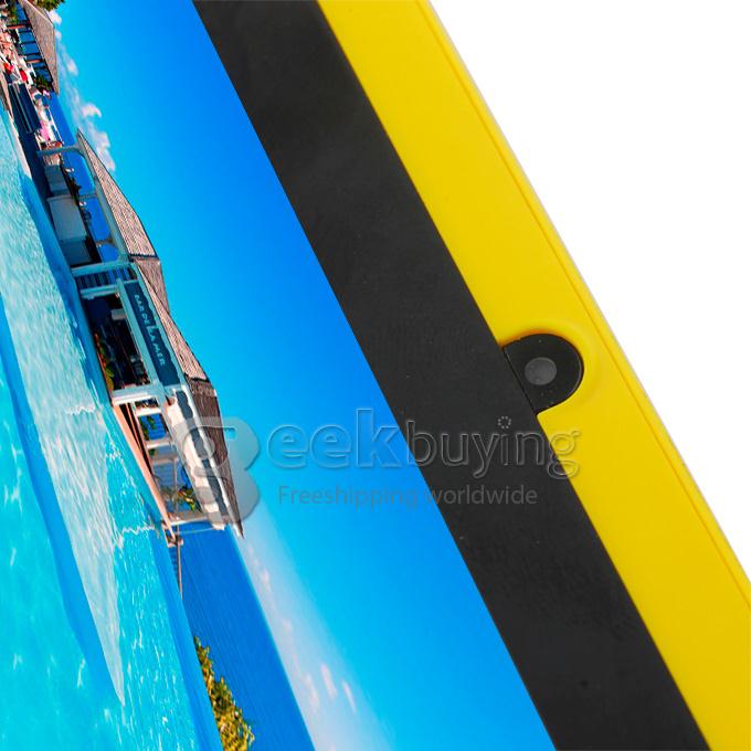 TR23 Allwinner A23 1.5GHz 7 inch Tablet PC Android 4.2 Dual Core Capacitive Touch Screen 800*480 512MB/4GB - Yellow 