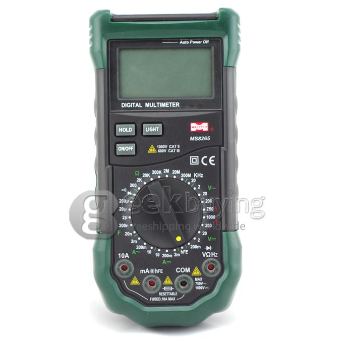Mastech MS8265 Digital Multimeter DMM VOLT STICK Detector