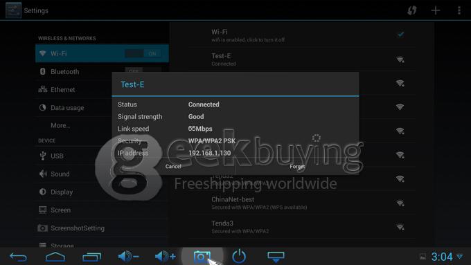 MK918 TV Box Rk3188T Bluetooth V4.0 External Wifi Antenna Android 4.2.2 OS - Black