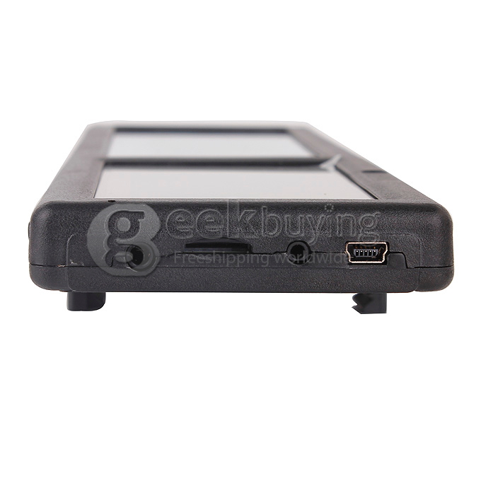 GPS Navigation Device IGO Map 4.3 Inch WIN CE 5.0 Bluetooth 6 Inch Rearview Mirror Navigation - USA + Canada + Mexico Map