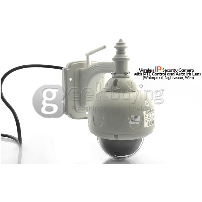 Wanscam AJ-COWA-C0D8 IP68 PTZ VGA (640x480), QVGA (320x240) Control M-JPEG Waterproof Standard Wireless IP Security Camera DVR With Night Vision & WiFi 