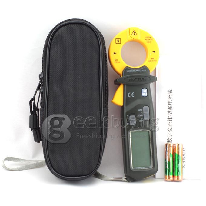 MASTECH MS2006B High Sensitivity AC Leakage Clamp Meter AC Current Detector