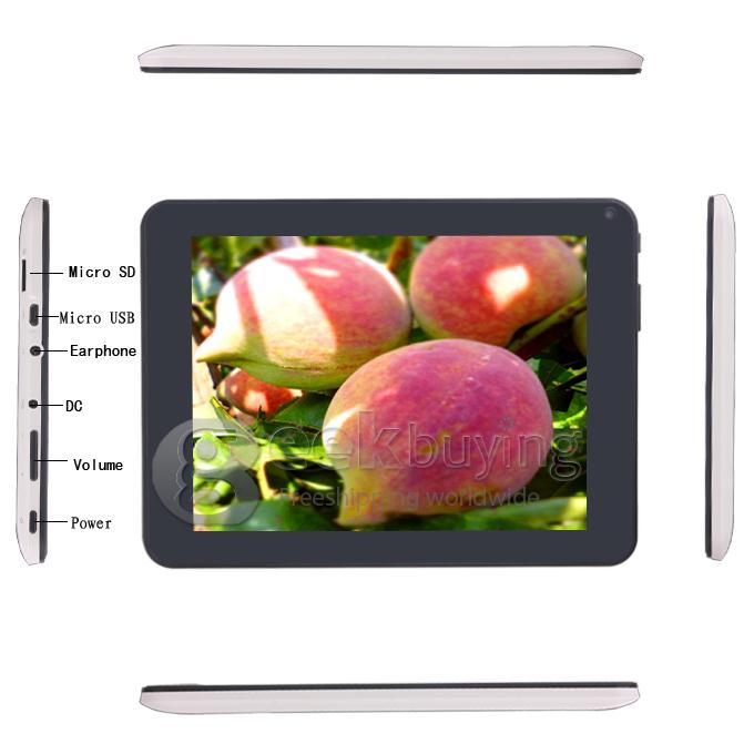 Colorfly CT704 Allwinner A20 1.0GHz 7 inch Tablet PC Android 4.2 Dual Core Capacitive Touch Screen 800*600 512MB/8GB