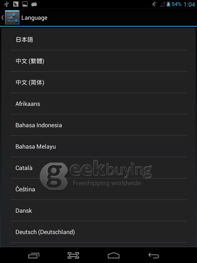 Colorfly CT704 Allwinner A20 1.0GHz 7 inch Tablet PC Android 4.2 Dual Core Capacitive Touch Screen 800*600 512MB/8GB