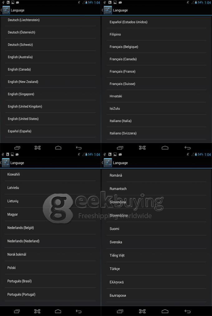 Colorfly CT704 Allwinner A20 1.0GHz 7 inch Tablet PC Android 4.2 Dual Core Capacitive Touch Screen 800*600 512MB/8GB