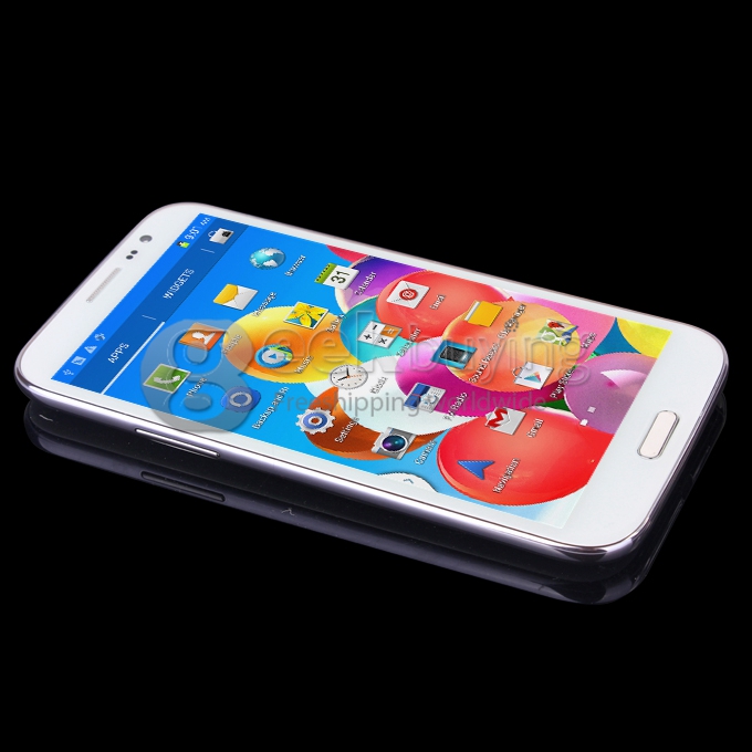 JIAKE V8 MTK6592 Octa Core 1.7GHz 6 Inch Android 4.2 OS Smartphone 2GB RAM 16GB ROM 3G/GPS HD Screen Air Gesture Suspension Window 13.0MP With ROOT Method White