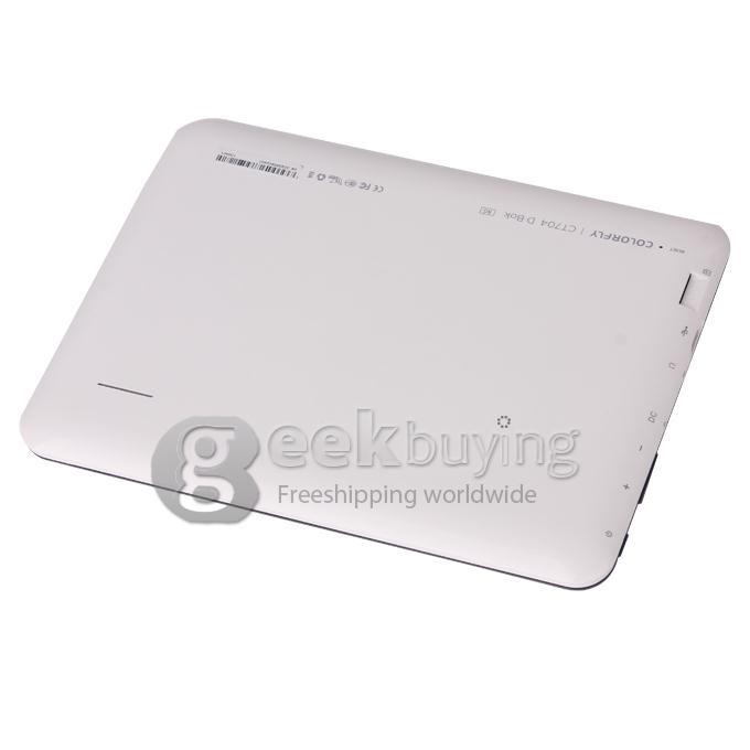 Colorfly CT704 Allwinner A20 1.0GHz 7 inch Tablet PC Android 4.2 Dual Core Capacitive Touch Screen 800*600 512MB/8GB