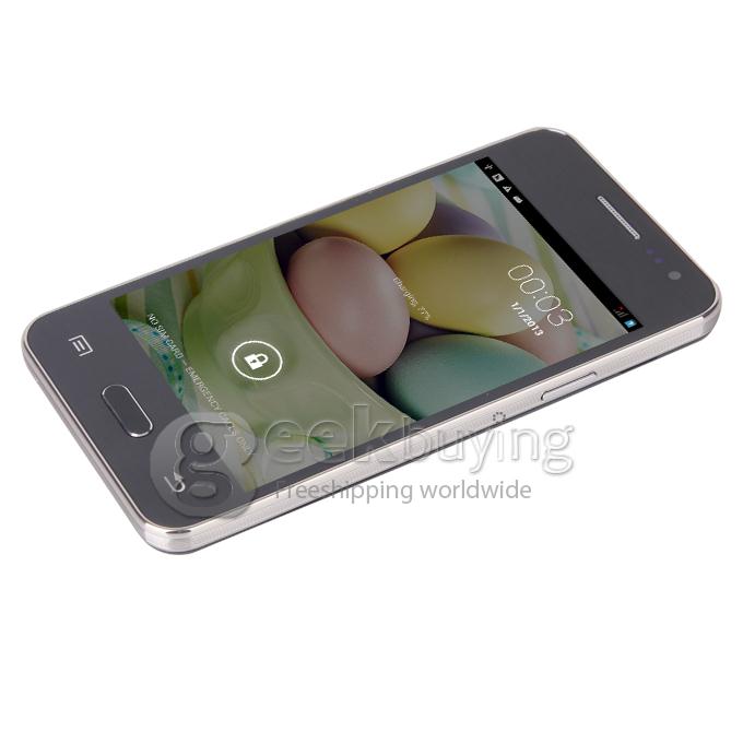 H9006 3.95Inch Multi-Touch Screen Spreadtrum SC6820 1.0GHz Smartphone - Black