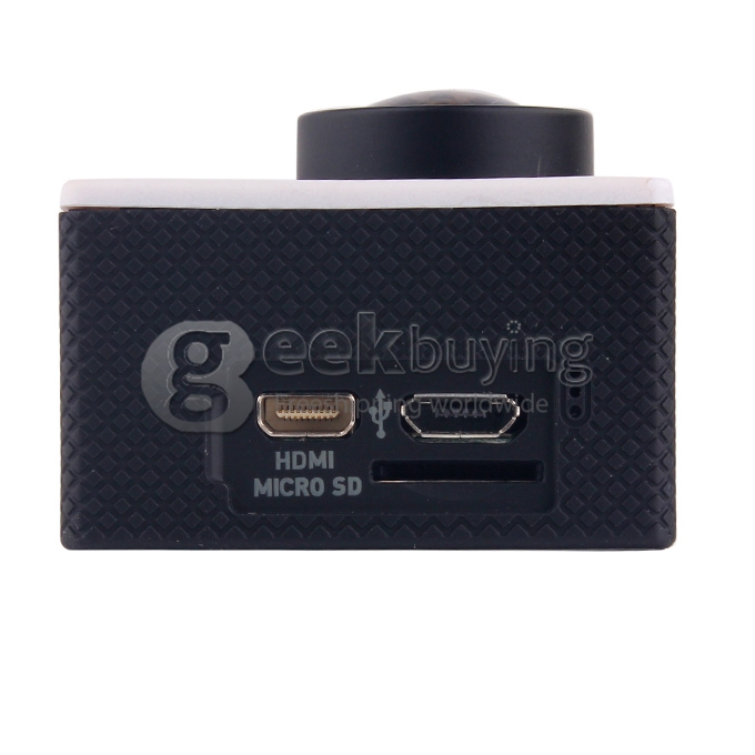 Original SJ4000 12 MP 1080P 30fps H.264 1.5 Inch 170 Degree Wide Angle Lens Waterproof Diving Helmet Camcorder HD Sports DV Action Camera Car DVR Novatek support AV out - White