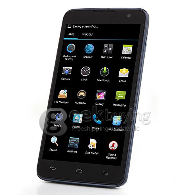JIAKE JK12 MTK6582 Quad Core 1.3GHz 5.0 Inch Android 4.2 OS Smartphone 1GB RAM 4GB ROM 8.0MP 3G/GPS Black