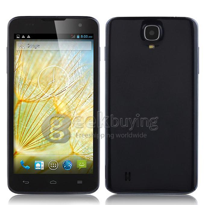 JIAKE JK12 MTK6582 Quad Core 1.3GHz 5.0 Inch Android 4.2 OS Smartphone 1GB RAM 4GB ROM 8.0MP 3G/GPS Black