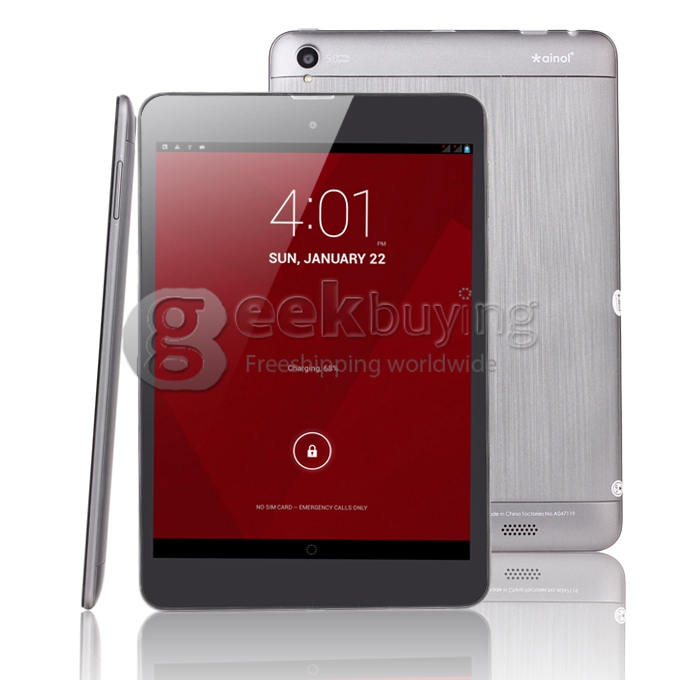 Ainol NUMY3G BW1 MTK8389 1.2GHz 7.85 inch Tablet PC Phablet  Android 4.2 Quad Core IPS Capacitive Touch Screen 1024*768 1GB/8GB