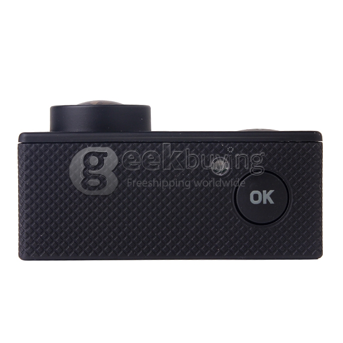 Original SJ4000 12 MP 1080P 30fps H.264 1.5 Inch 170 Degree Wide Angle Lens Waterproof Diving Helmet Camcorder HD Sports DV Action Camera Car DVR Novatek support AV out - Black