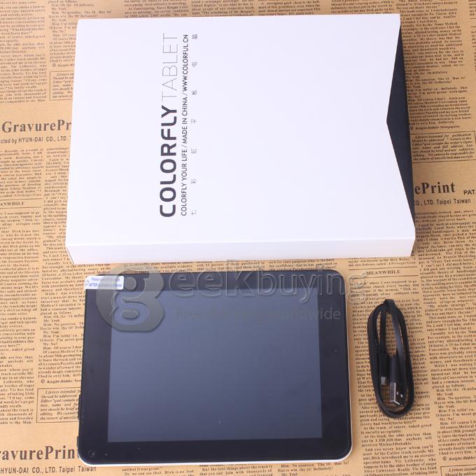 Colorfly CT704 Allwinner A20 1.0GHz 7 inch Tablet PC Android 4.2 Dual Core Capacitive Touch Screen 800*600 512MB/8GB