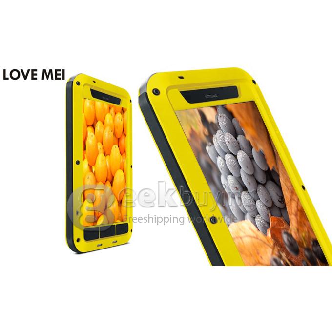 [Spain Stock] LOVE MEI Weather/Dirt/Shockproof Protective Case for Xiaomi 3 Mi 3 - Yellow