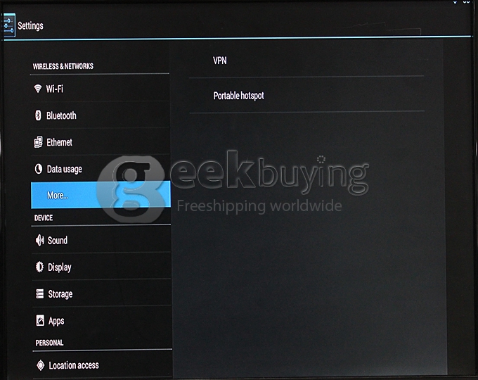 EM6-T2 TV BOX Amlogic AML8726-MX 1G/8G DVB-T2 Android 4.2 OS USB 2.0 - Black