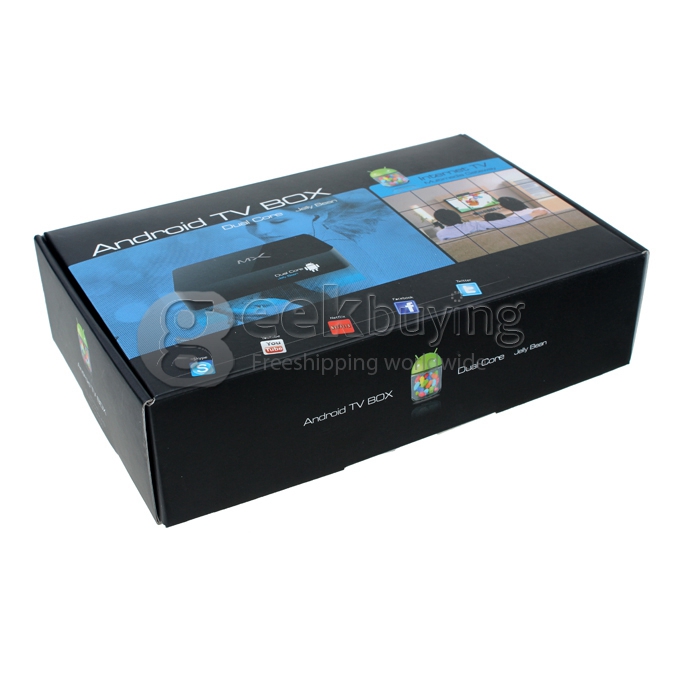 US Plug E-M6 AML8726-MX Dual Core 1.5GHz Android 4.2 Mini PC TV BOX HDMI HDD Player 1G/8G XBMC Preinstalled SPDIF RJ-45 with IR Remote Control