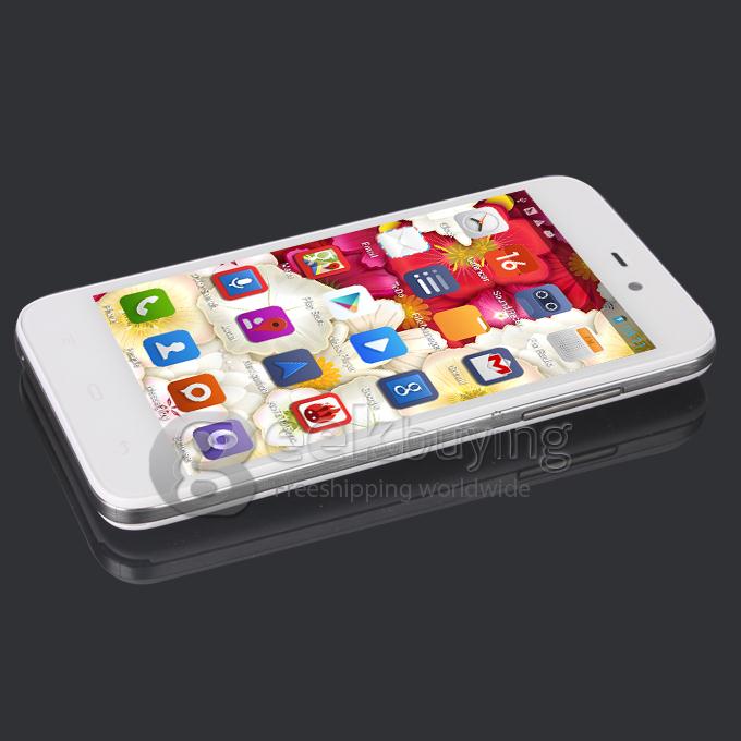 C1000 4.3Inch MTK6572w Dual Core Smartphone Multi-touch Capacitive Screen 512MB+4GB 2.0MP Android 4.2 OS 3G/GPS 