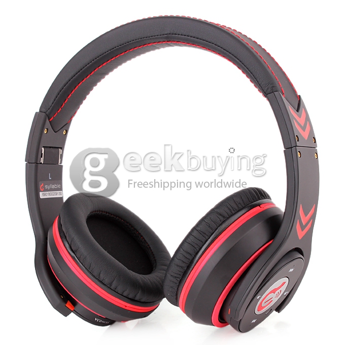 Syllable G18 Bluetooth v4.0 Noise Reduction Headphones with Microphone Black