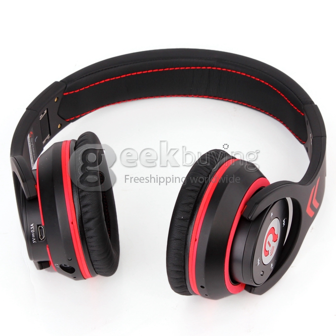 Syllable G18 Bluetooth v4.0 Noise Reduction Headphones with Microphone Black