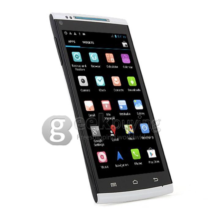 CUBOT X6 MTK6592 Octa Core 1.7GHz 5.0 Inch Android 4.2 OS Smartphone 1GB RAM 16GB ROM OGS Screen White