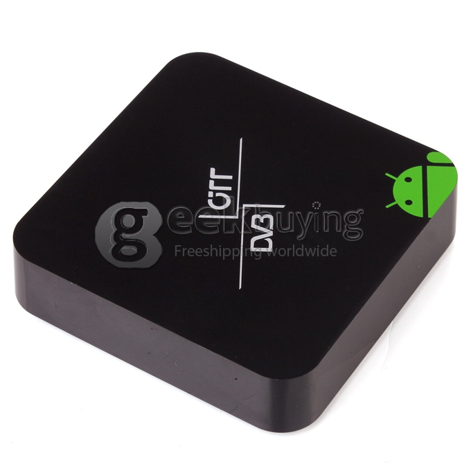 EM6-T2 TV BOX Amlogic AML8726-MX 1G/8G DVB-T2 Android 4.2 OS USB 2.0 - Black