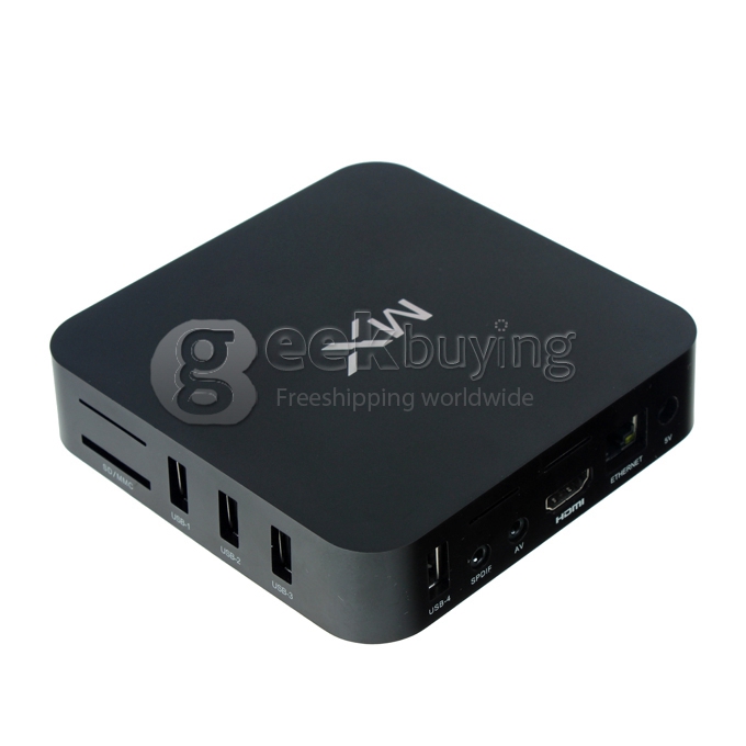 E-M6 AML8726-MX Dual Core 1.5GHz Android 4.2 Mini PC TV BOX HDMI HDD Player 1G/8G XBMC Preinstalled SPDIF RJ-45 with IR Remote Control