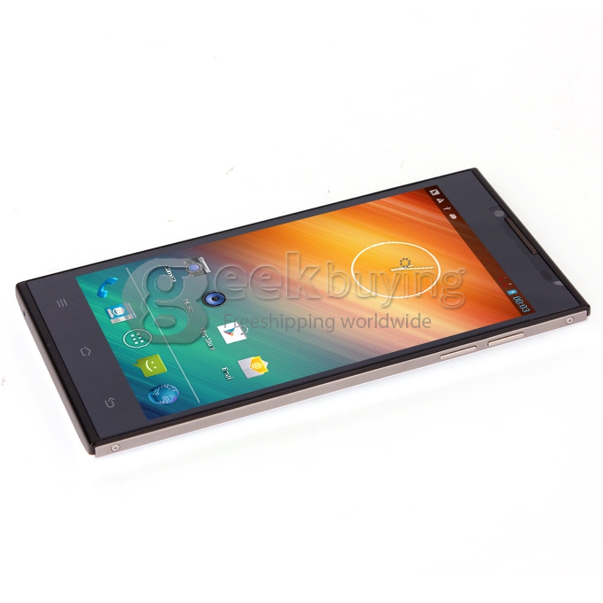 [HK Stock]DOOGEE DG2014 MTK6582 Quad Core 1.3GHz 5.0 Inch Android 4.2 OS Smartphone 1GB RAM 8GB ROM 13.0MP 6.3mm Ultrathin 3G/GPS White