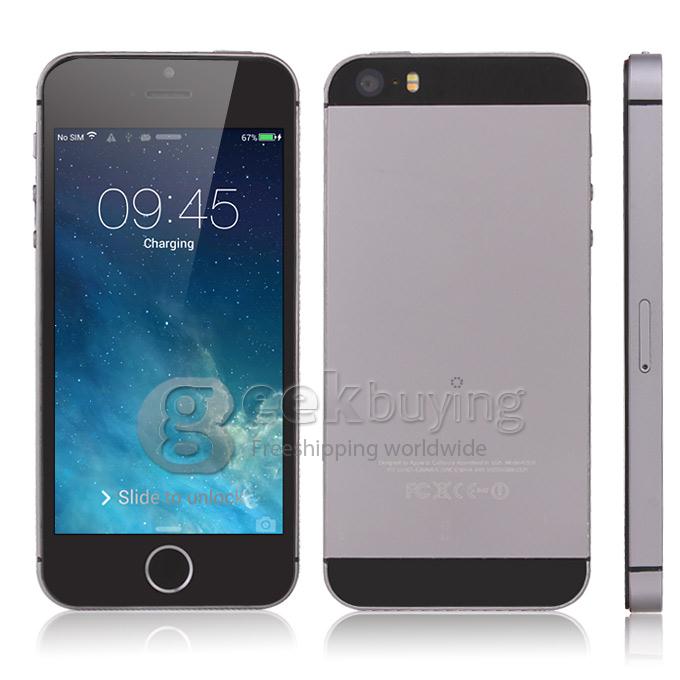 I5S MTK6572W Dual Core 1.3GHz 4.0Inch Android 4.2 Smartphone 512MB RAM 8GB ROM FWVGA Capacitive screen 3G GPS - Black