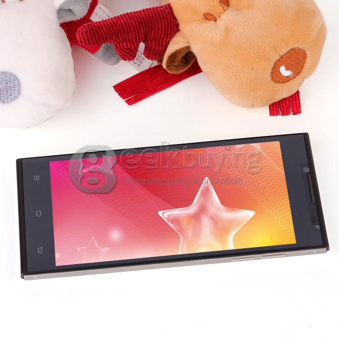 [HK Stock]DOOGEE DG2014 MTK6582 Quad Core 1.3GHz 5.0 Inch Android 4.2 OS Smartphone 1GB RAM 8GB ROM 13.0MP 6.3mm Ultrathin 3G/GPS White