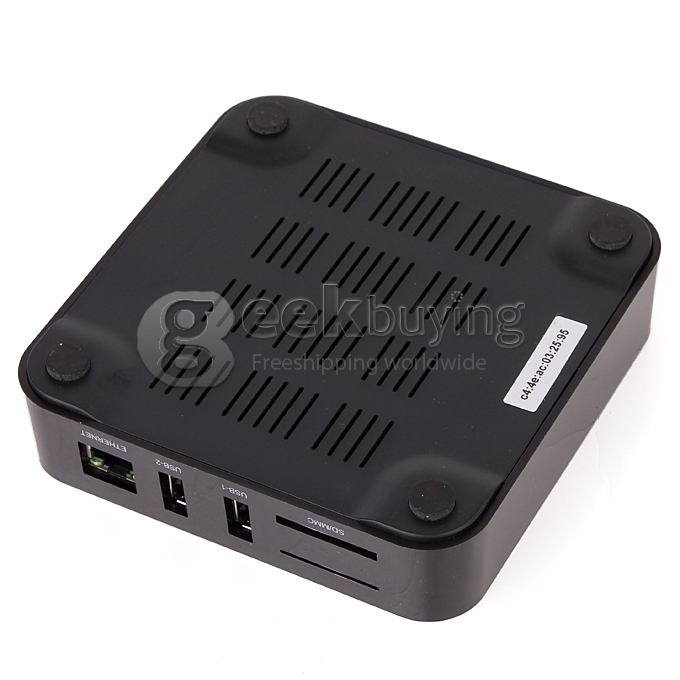 EM6-T2 TV BOX Amlogic AML8726-MX 1G/8G DVB-T2 Android 4.2 OS USB 2.0 - Black