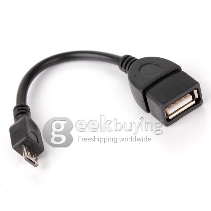 Micro USB OTG Cable for Tablet PC/Mobile Phone