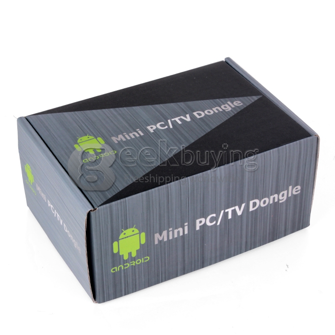 [US Stock]US Plug MK809III QC802 RK3188T ARM Cortex-A9 Quad Core Google Android 4.2 Mini PC TV Box 2G/8G Bluetooth XBMC - Black