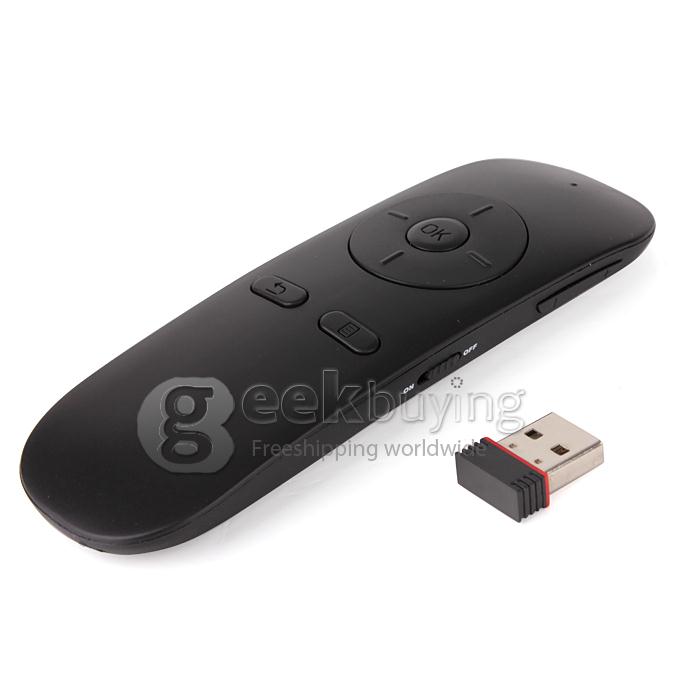 Tronsmart G63A 2.4G Wireless Air Mouse Six-axis Intelligent Remote Controller for TV BOX Android OS - Black