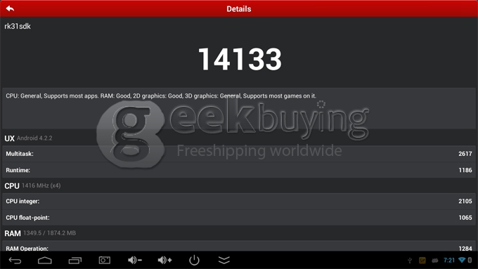 [US Stock]US Plug MK809III QC802 RK3188T ARM Cortex-A9 Quad Core Google Android 4.2 Mini PC TV Box 2G/8G Bluetooth XBMC - Black