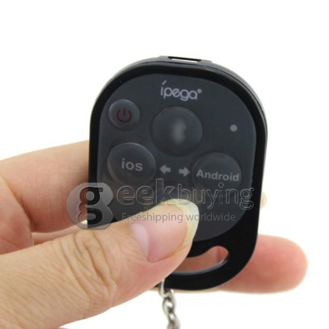 PG-9019 Ipega Bluetooth Remote Control Camera Self-Timer for iPhone 5 5S 5C Samsung Galaxy Note2/3 I9500