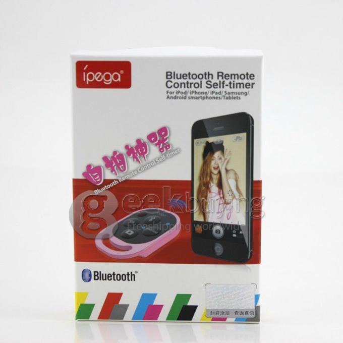 PG-9019 Ipega Bluetooth Remote Control Camera Self-Timer for iPhone 5 5S 5C Samsung Galaxy Note2/3 I9500