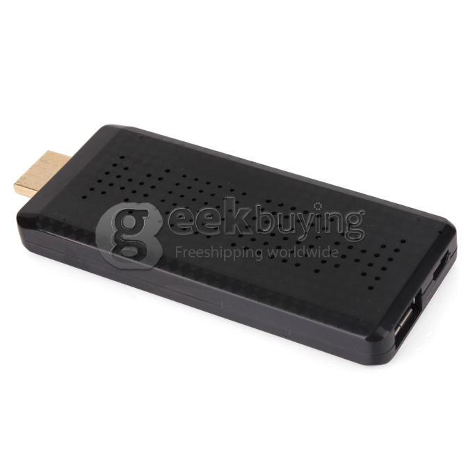 [US Stock]US Plug MK809III QC802 RK3188T ARM Cortex-A9 Quad Core Google Android 4.2 Mini PC TV Box 2G/8G Bluetooth XBMC - Black