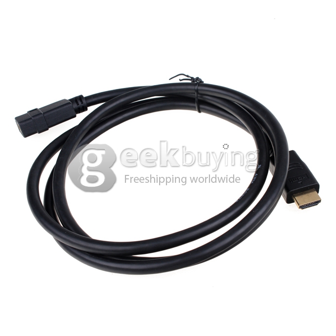 1.5M High Speed HDMI Male to HDMI Female V1.4 Edition Adapter Converter Cable