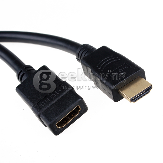 1.5M High Speed HDMI Male to HDMI Female V1.4 Edition Adapter Converter Cable