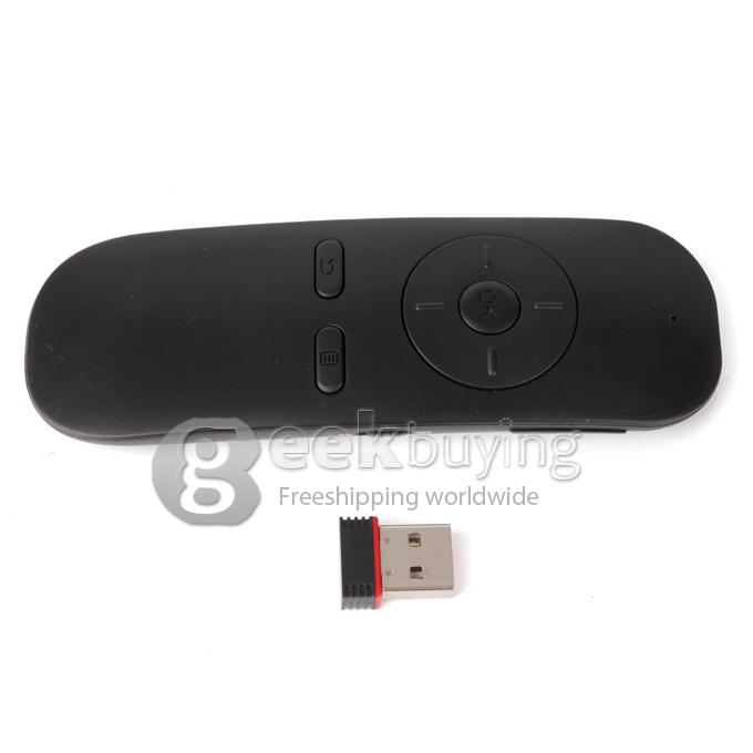 Tronsmart G63A 2.4G Wireless Air Mouse Six-axis Intelligent Remote Controller for TV BOX Android OS - Black